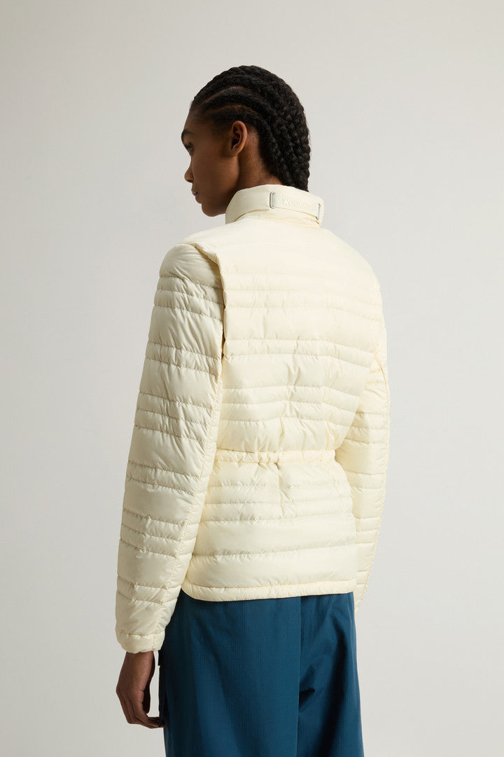Padded Microfiber Jacket (Melton Blue) - Detail View 3