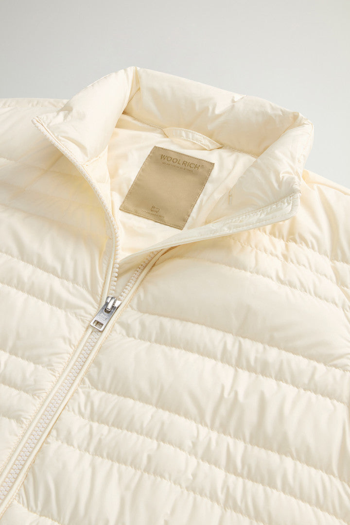 Padded Microfiber Jacket (Melton Blue) - Detail View 6