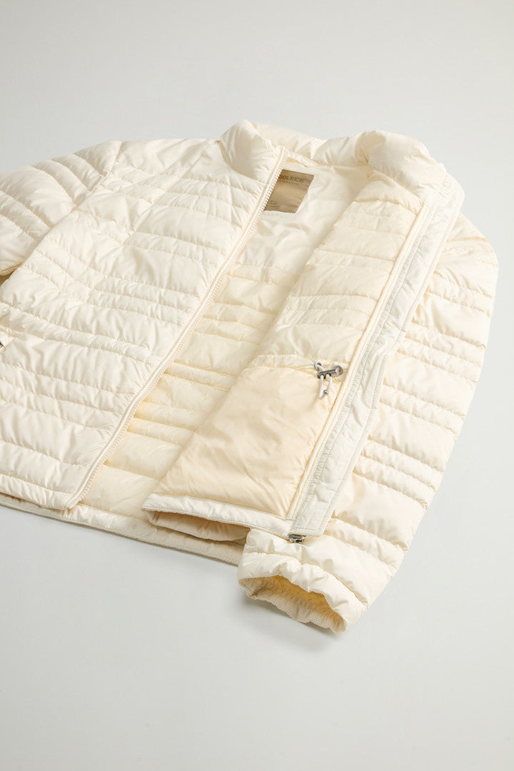 Padded Microfiber Jacket (Melton Blue) - Detail View 9