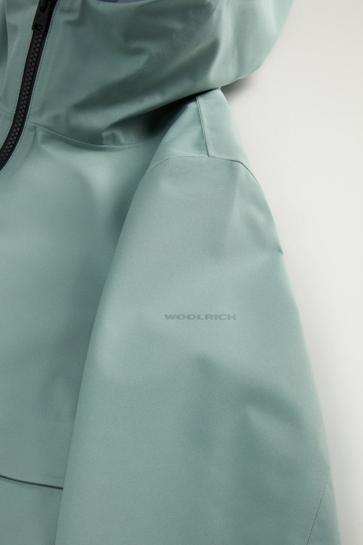 Waterproof Parka in Light Stretch (Black) - Detail View 6