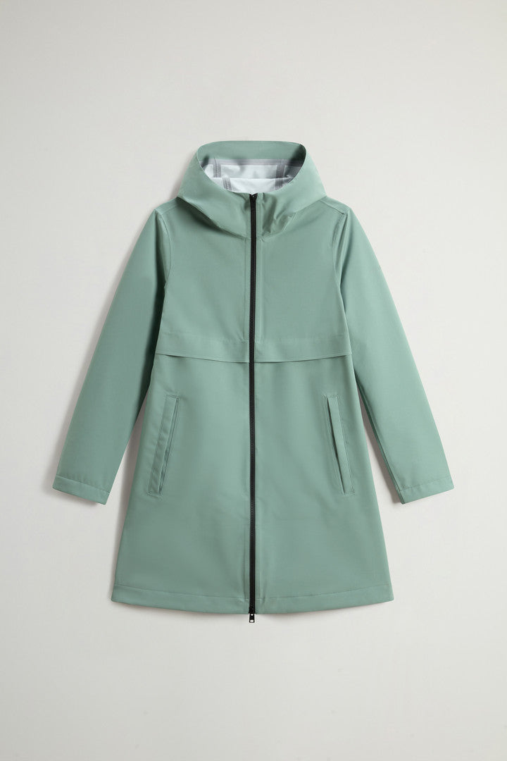 Waterproof Parka in Light Stretch (Chinois Green) - Main View