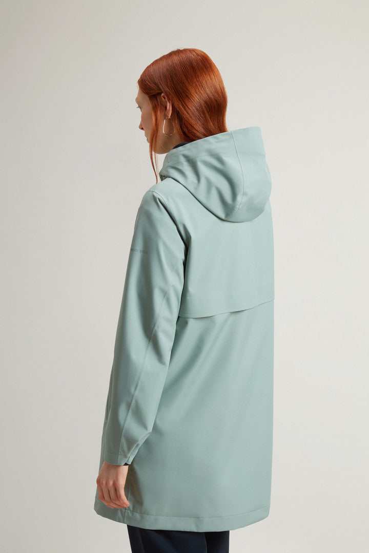 Waterproof Parka in Light Stretch (Black) - Detail View 2