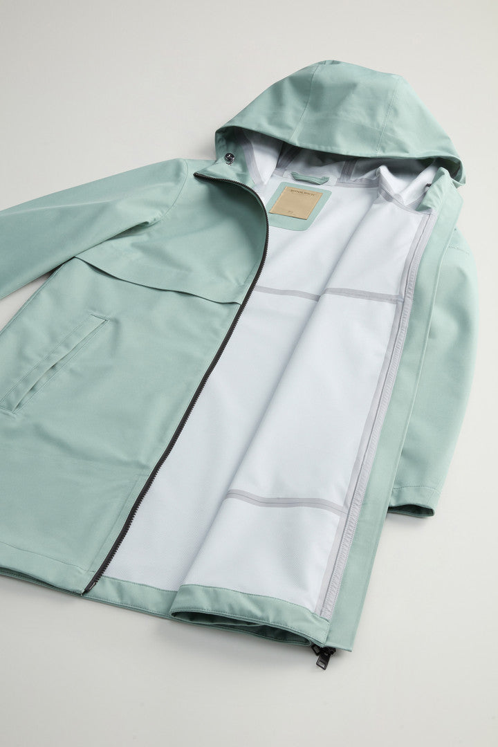 Waterproof Parka in Light Stretch (Black) - Detail View 8