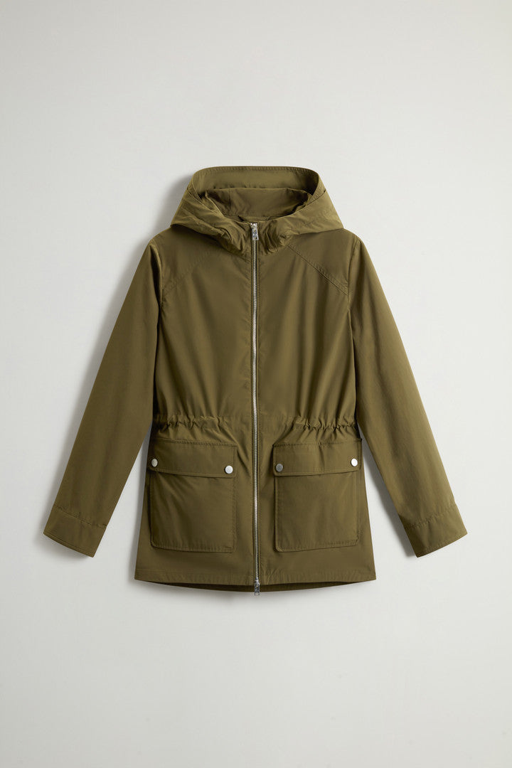 Urban Touch Hooded Jacket (Melton Blue) - Detail View 8