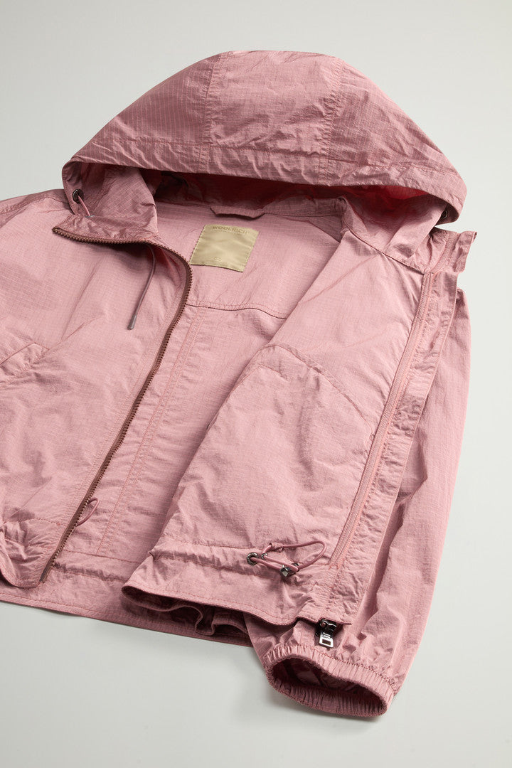 Ripstop Fabric Jacket (Chinois Green) - Detail View 8