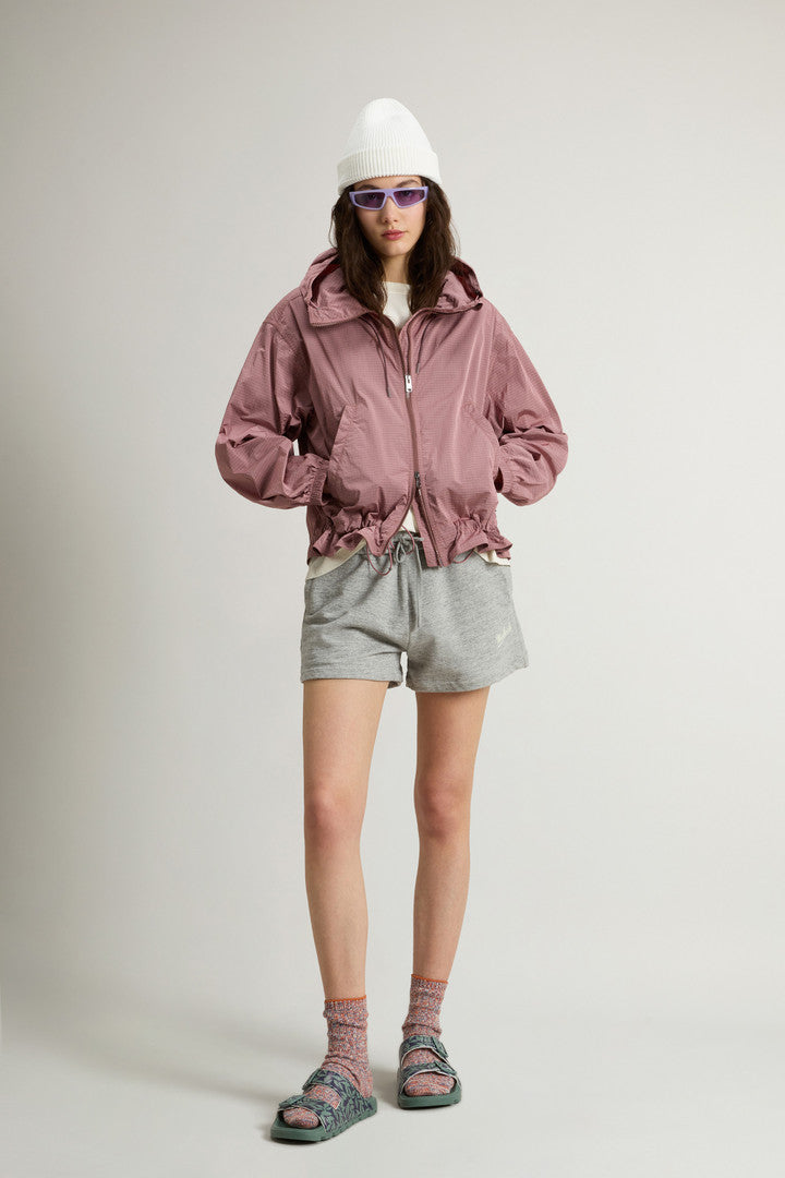 Ripstop Fabric Jacket (Chinois Green) - Detail View 2