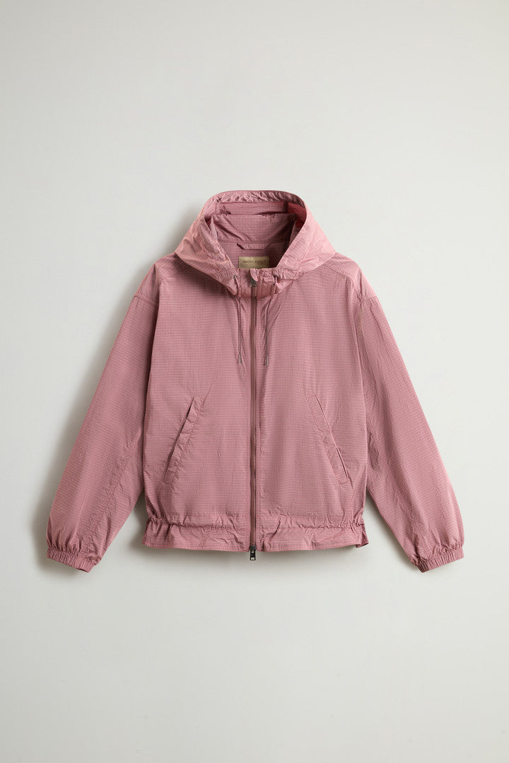 Ripstop Fabric Jacket (Withered Rose) - Main View