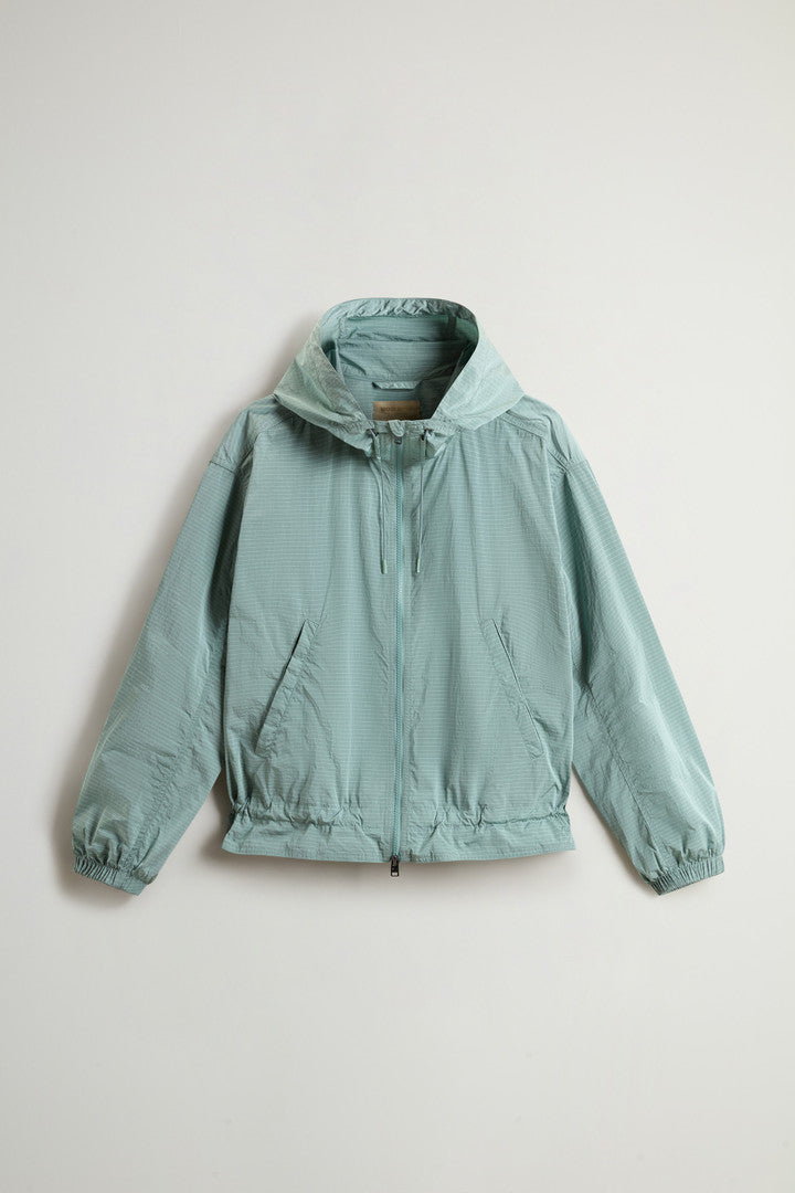 Ripstop Fabric Jacket (Chinois Green) - Main View