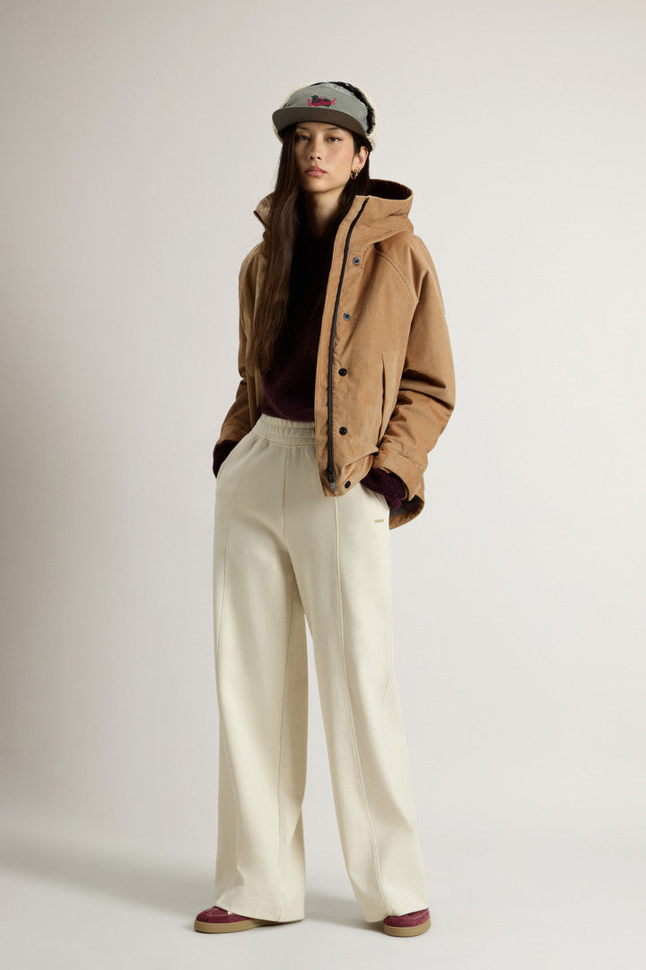 Three-Layered Corduroy Jacket with Hood (Cornstalk) - Detail View 2