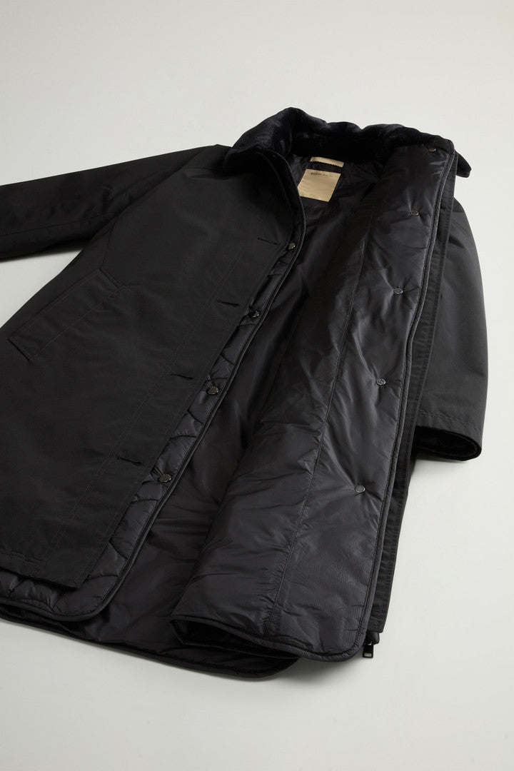 3-in-1 Coat in Ramar Cloth (Dark Green) - Detail View 8