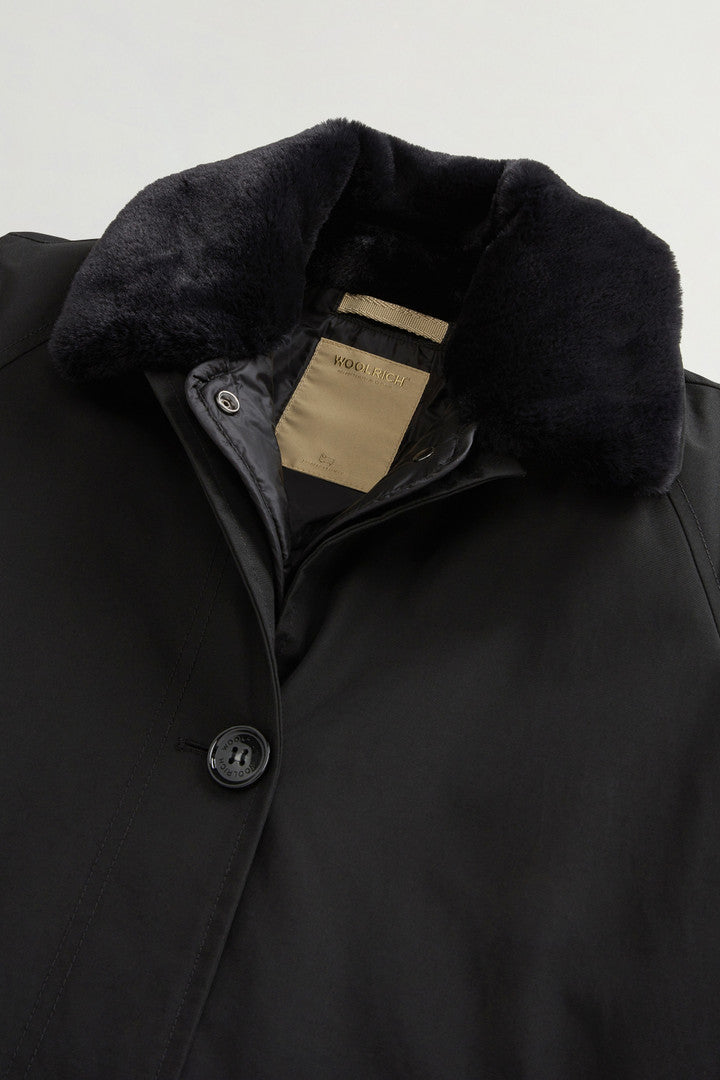 3-in-1 Coat in Ramar Cloth (Dark Green) - Detail View 6