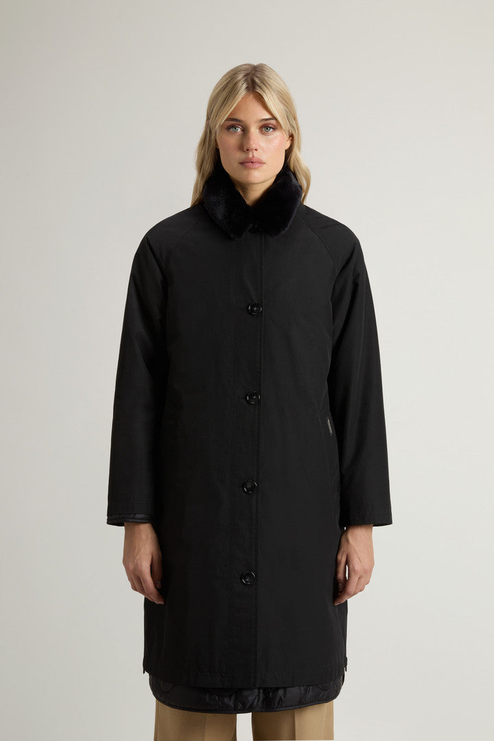 3-in-1 Coat in Ramar Cloth (Dark Green) - Main View