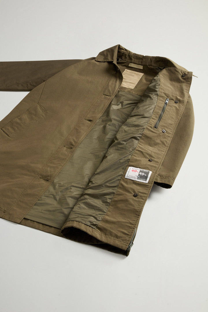 3-in-1 Coat in Ramar Cloth (Dark Green) - Detail View 9