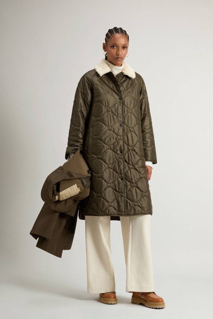 3-in-1 Coat in Ramar Cloth (Oxford Tan) - Detail View 4