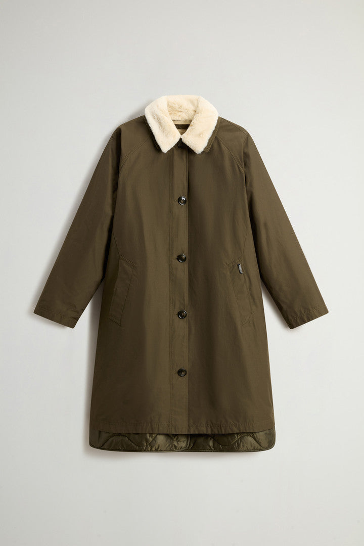 3-in-1 Coat in Ramar Cloth (Oxford Tan) - Detail View 5
