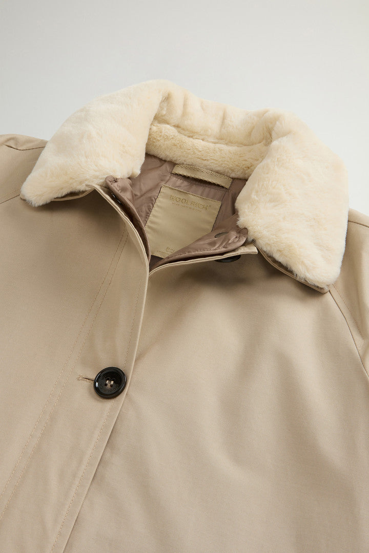 3-in-1 Coat in Ramar Cloth (Dark Green) - Detail View 6