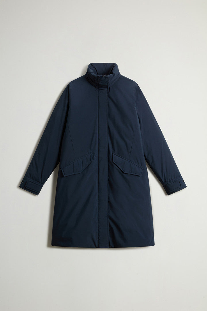 Long Cloud Jacket with Foldaway Hood (Dry Gray) - Detail View 5