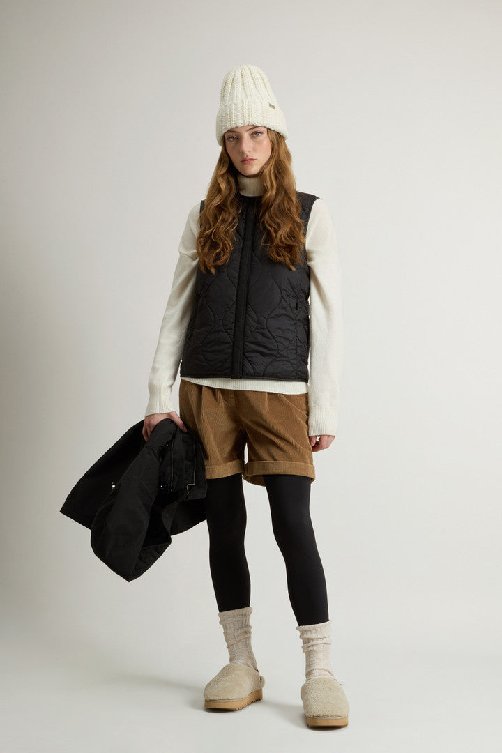 3-in-1 Jacket in Ramar Cloth (Black) - Detail View 4
