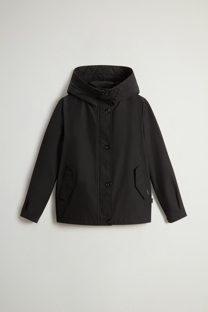3-in-1 Jacket in Ramar Cloth (Black) - Detail View 4