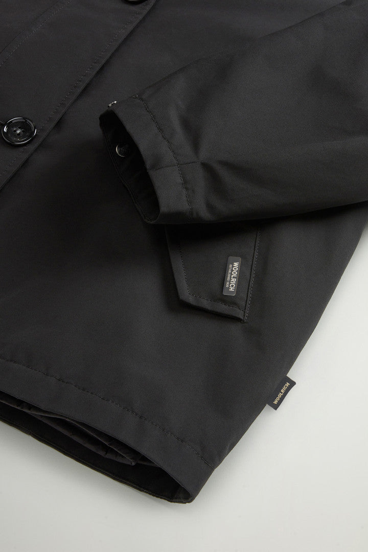 3-in-1 Jacket in Ramar Cloth (Black) - Detail View 7