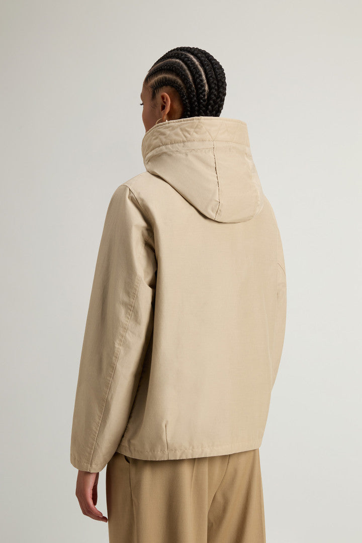 3-in-1 Jacket in Ramar Cloth (Black) - Detail View 2