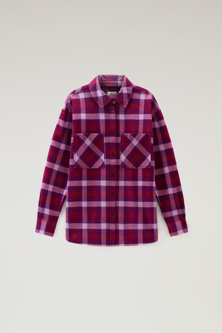 Flannel Check Shirt (Blue Green Buffalo) - Detail View 7