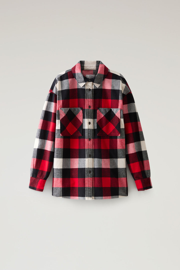 Flannel Check Shirt (Beige Buffalo) - Detail View 5