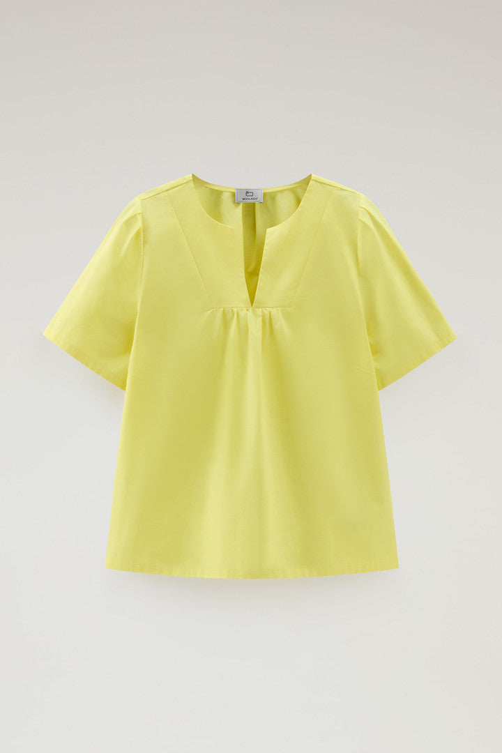 Pure Cotton Poplin Blouse (Plaster White) - Detail View 4
