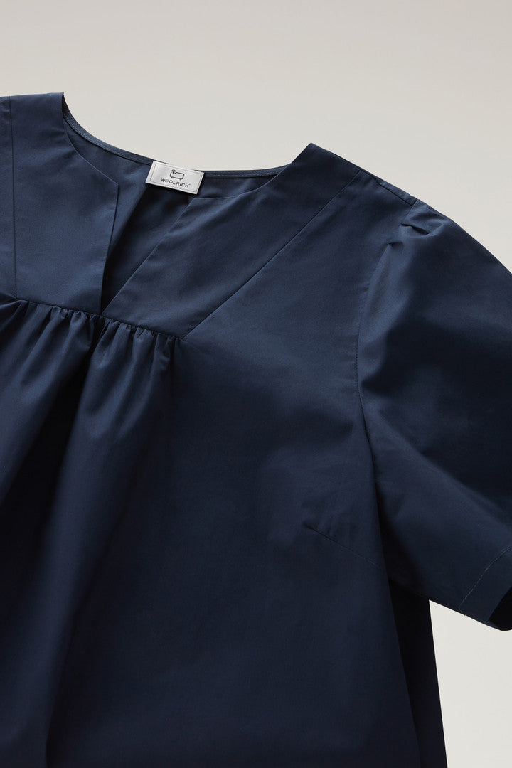 Pure Cotton Poplin Blouse (Plaster White) - Detail View 2