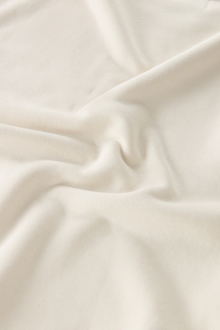 Ivy Crewneck Sweatshirt in Cotton Blend (Milky Cream) - Detail View 3