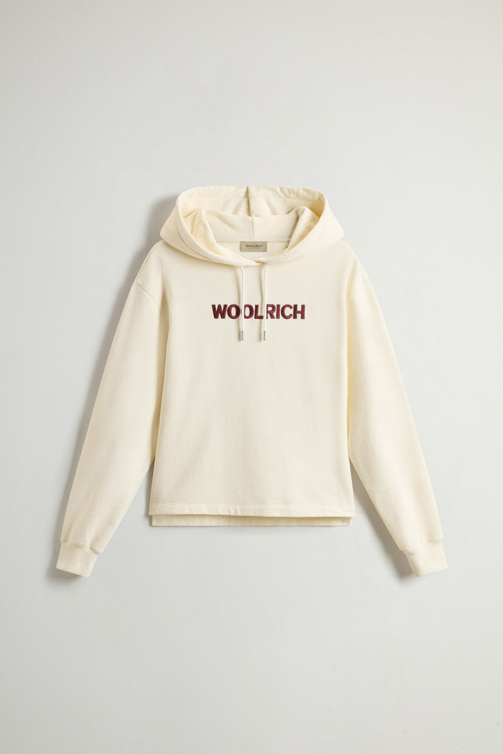 Pure Cotton Hoodie (Melton Blue) - Detail View 8