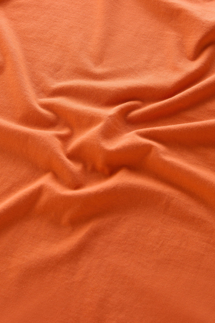Pure Cotton T-Shirt with an Embroidered Logo (Koi) - Detail View 2