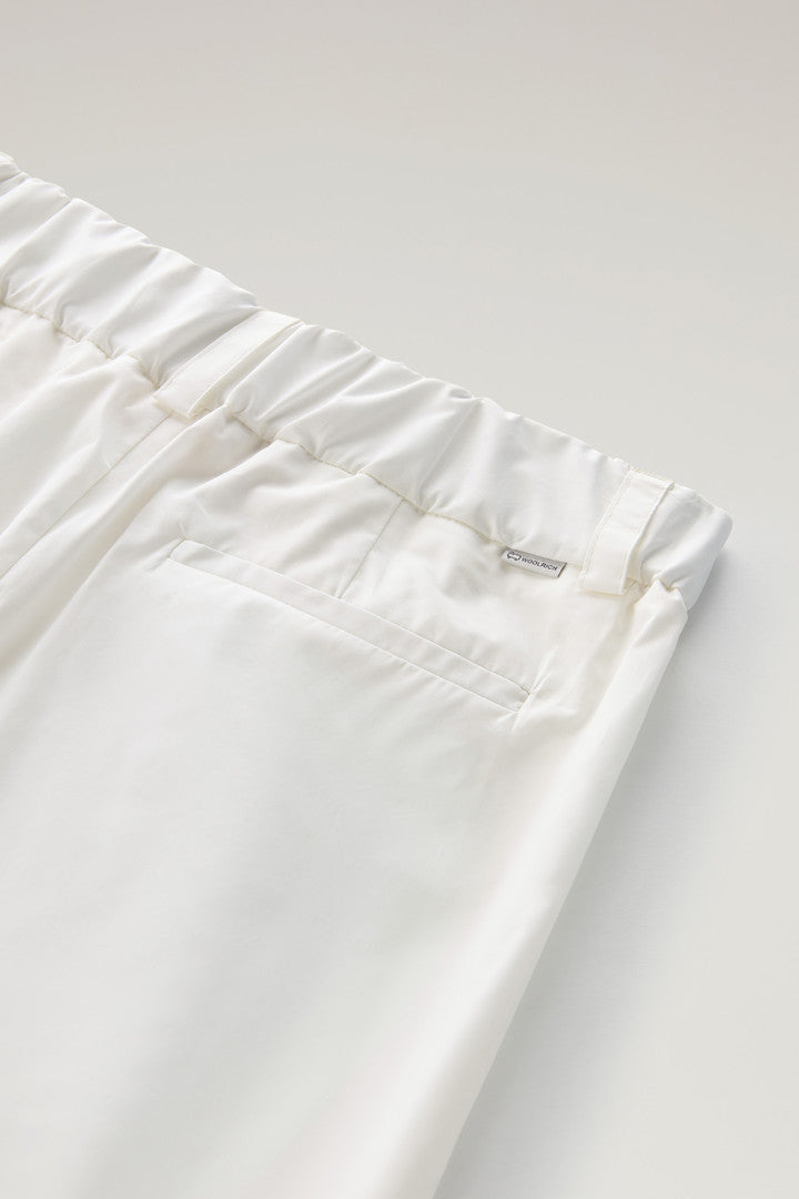 Pure Cotton Poplin Pants (Black) - Detail View 4