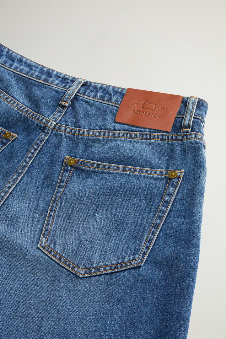 Garment-dyed Denim Pants (Indigo) - Detail View 7