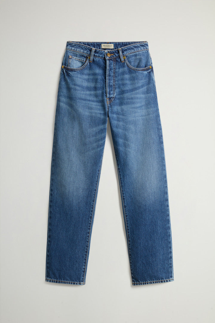 Garment-dyed Denim Pants (Indigo) - Detail View 4