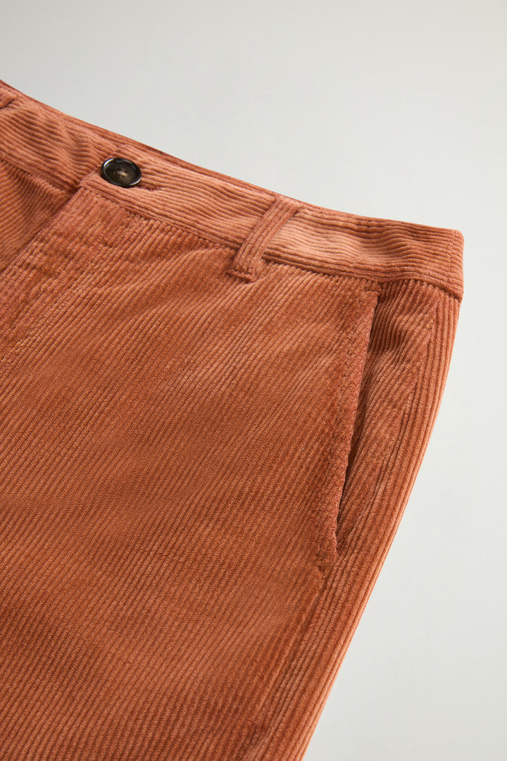 Garment-Dyed Corduroy Pants (Melton Blue) - Detail View 9