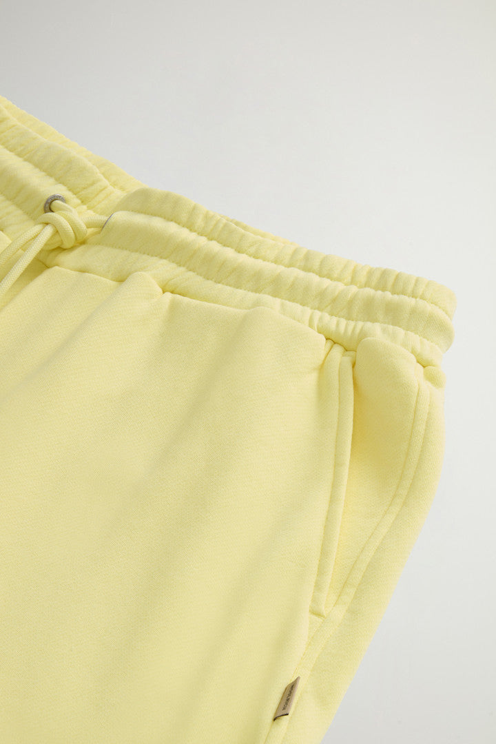 Pure Cotton Fleece Pants (Yellow Pear) - Detail View 6