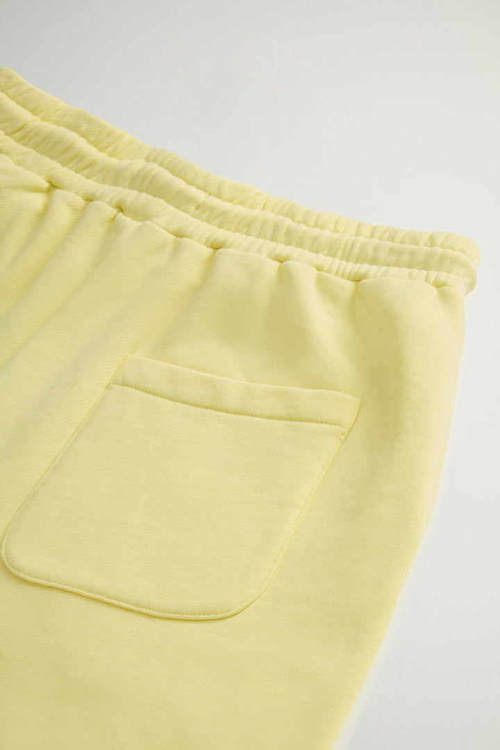 Pure Cotton Fleece Pants (Yellow Pear) - Detail View 7