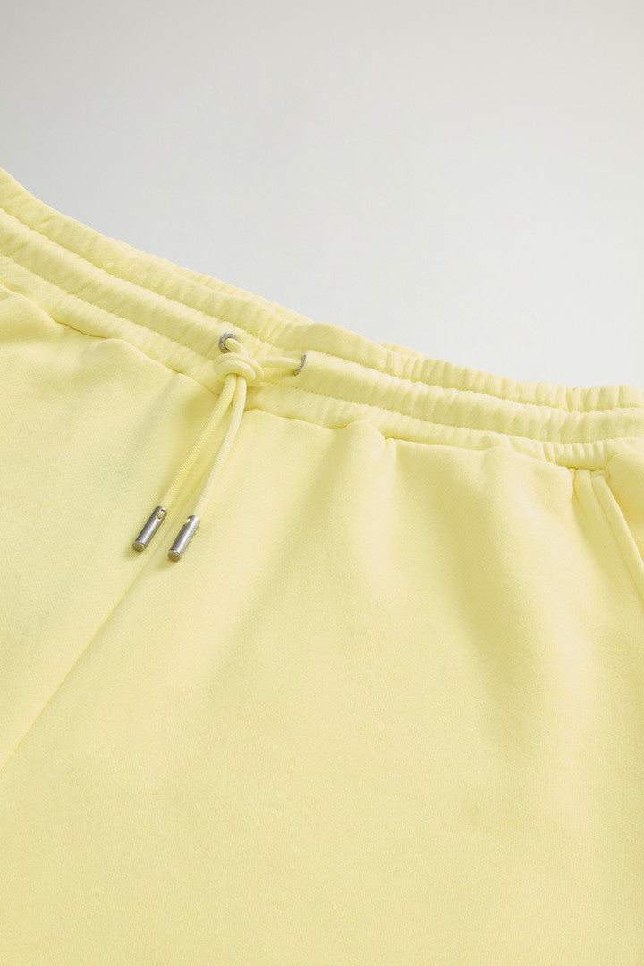 Pure Cotton Fleece Pants (Yellow Pear) - Detail View 5
