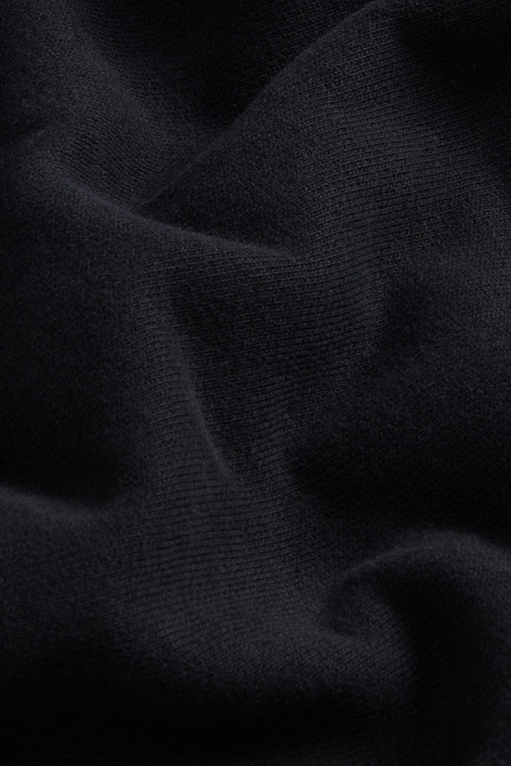 Pants in Pure Cotton Fleece (Milky Cream) - Detail View 4