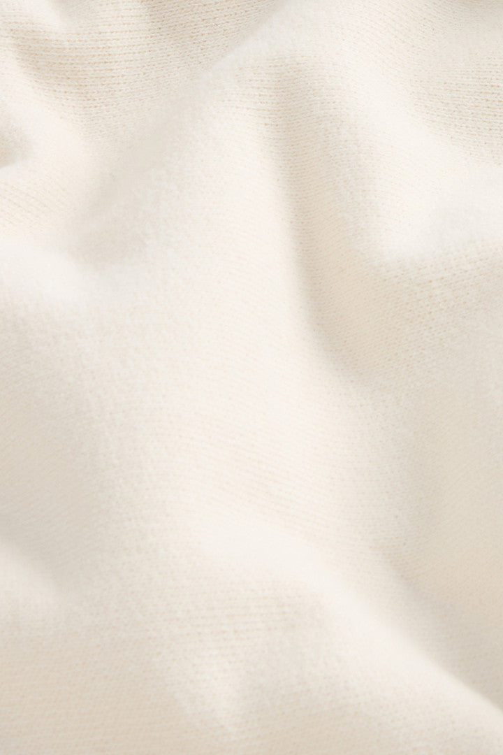 Pants in Pure Cotton Fleece (Black) - Detail View 4