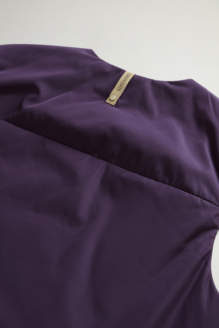 Crewneck Nylon Vest (Nightshade) - Detail View 7