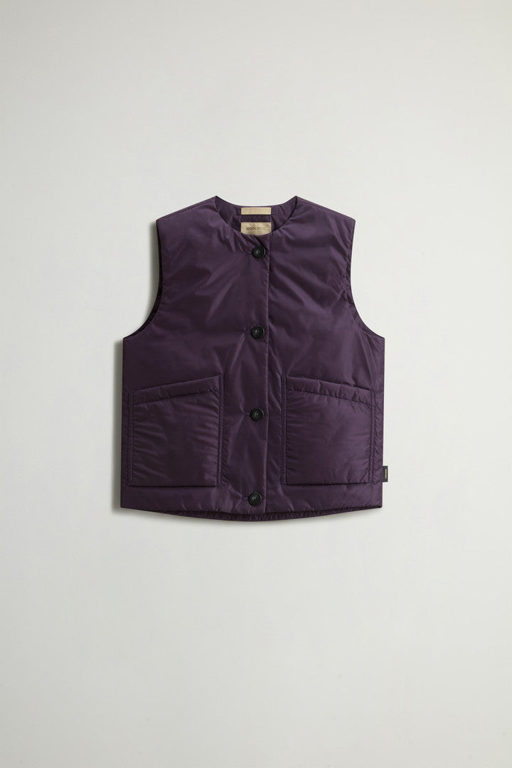 Crewneck Nylon Vest (Nightshade) - Main View