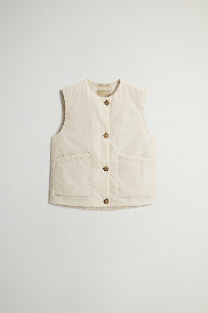 Crewneck Nylon Vest (Nightshade) - Detail View 11