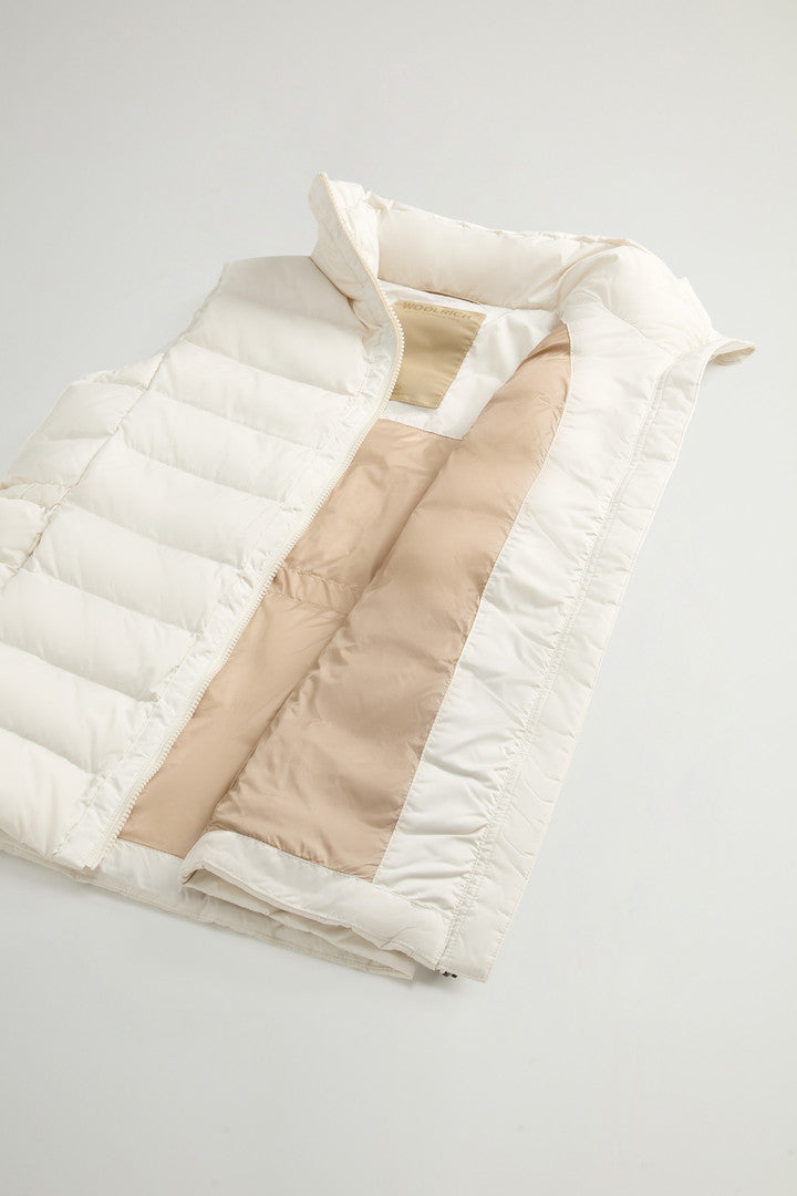 Quilted Microfiber Shirley Vest (Black) - Detail View 8