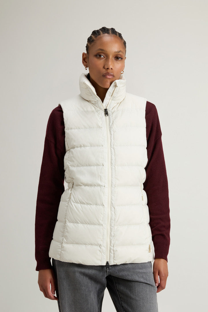 Quilted Microfiber Shirley Vest (Black) - Detail View 1