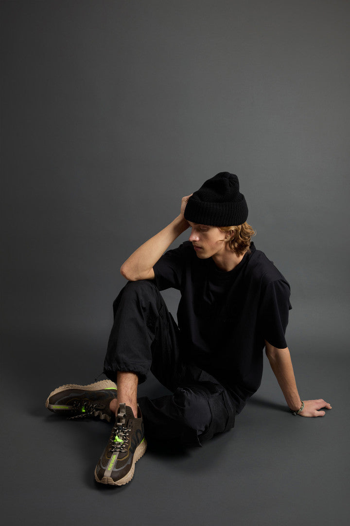 Stretch Fabric Sneakers by Todd Snyder (Mud Mud) - Detail View 6