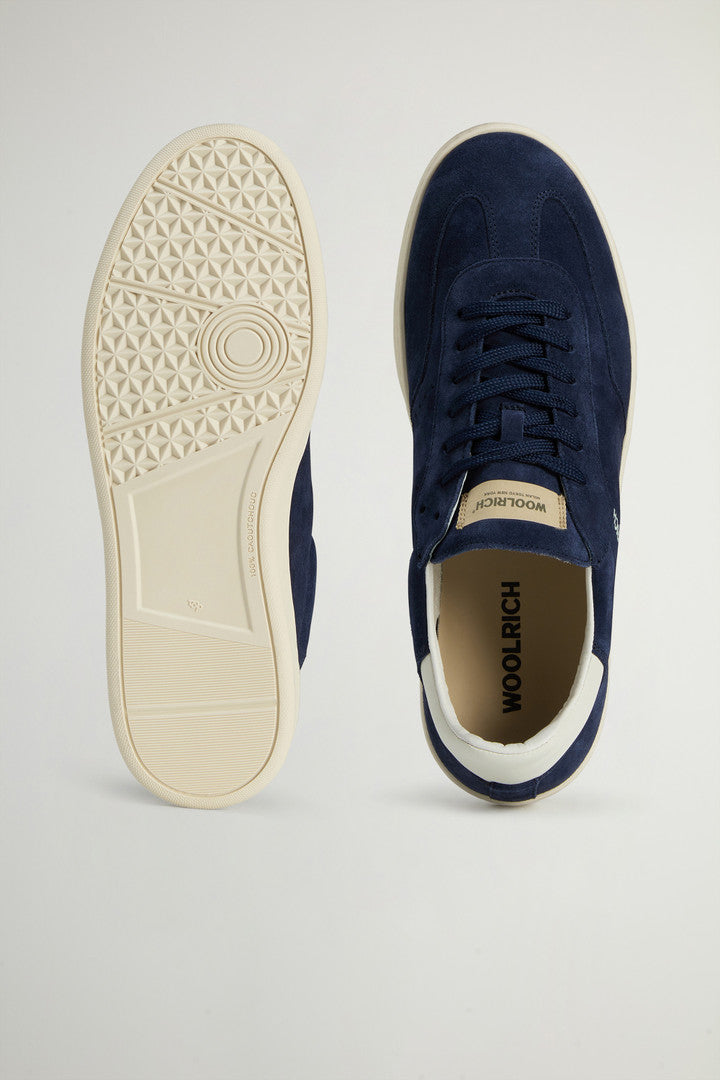 Swing Court Suede Sneakers (Blu) - Detail View 3