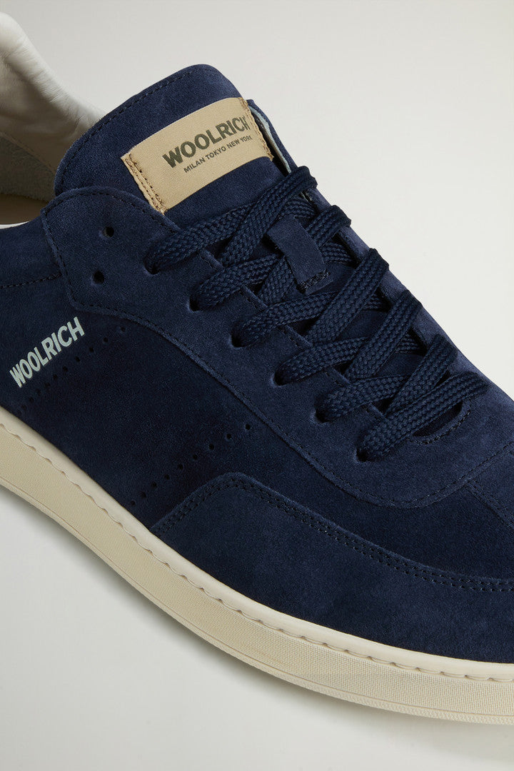 Swing Court Suede Sneakers (Blu) - Detail View 4