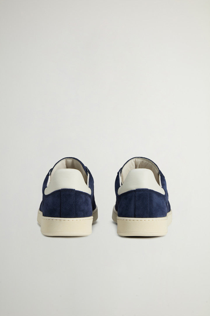Swing Court Suede Sneakers (Blu) - Detail View 2